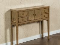 Hout groen sidetable hoogglans