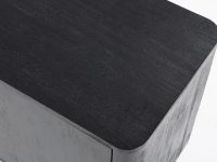 Hout zwarte tv dressoir