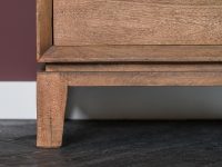 Houten kast bruin