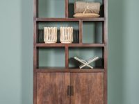 open houten boekenkast