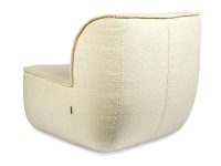 Lichte fauteuil crème stof