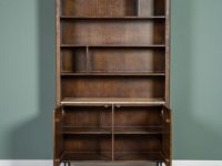 open Houten kast op pootjes bruin