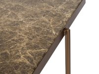 MArmeren salontafel bruin