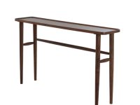Rechthoekige sidetable bruin hout