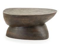 Salontafel bruin hout organisch