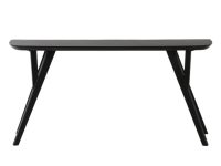 Sidetable rechthoek hout zwart