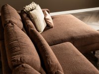 Stoffen hoekbank lendekussens