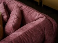 Stoffen paars roze bank