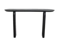Zwarte sidetable organisch hout
