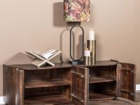 donkerbruin mangohout dressoir